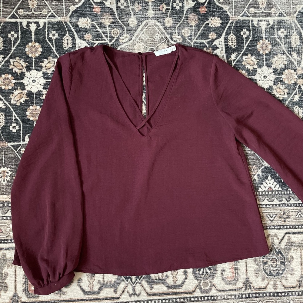 Long-sleeve top